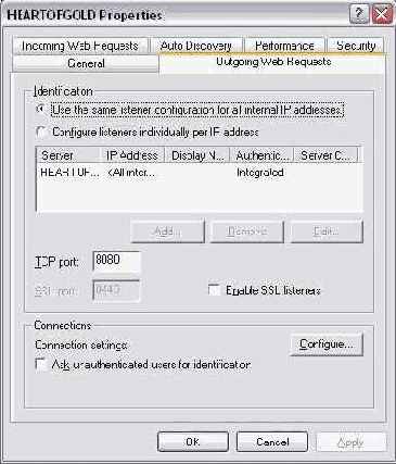 Клиенты ISA.Основная конфигурация ISA Server